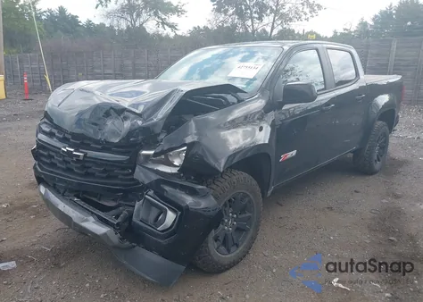 2022 Chevrolet Colorado 4Wd Short Box Z71 from USA, damaged, VIN 1GCGTDEN1N1228852